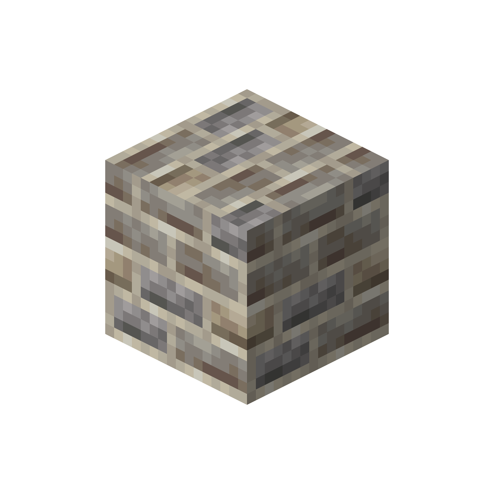 Layered Alpine Gneiss Bricks