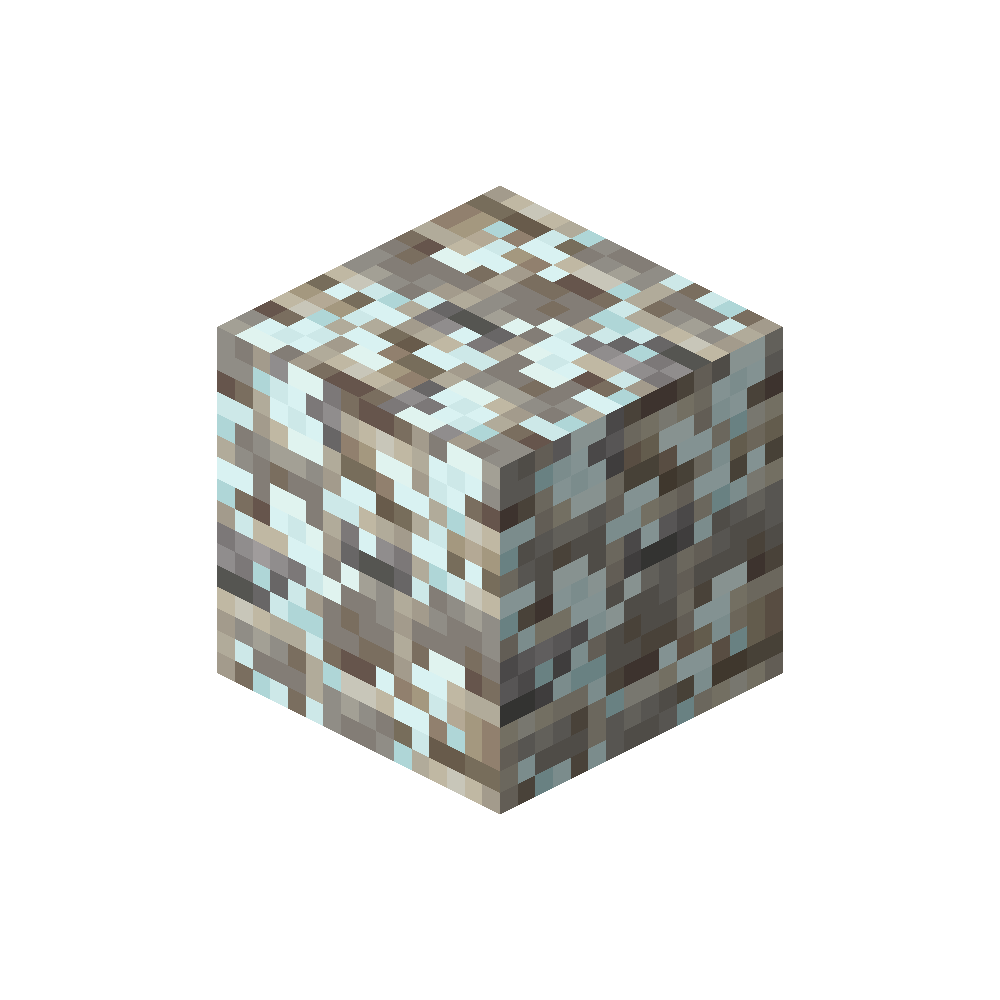 Frosty Alpine Gneiss Bricks