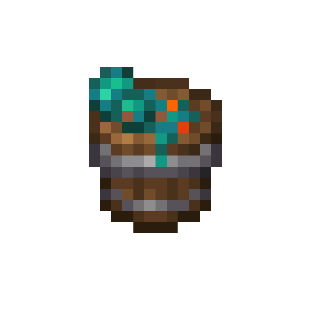 Wooden Warped Milk Bucket