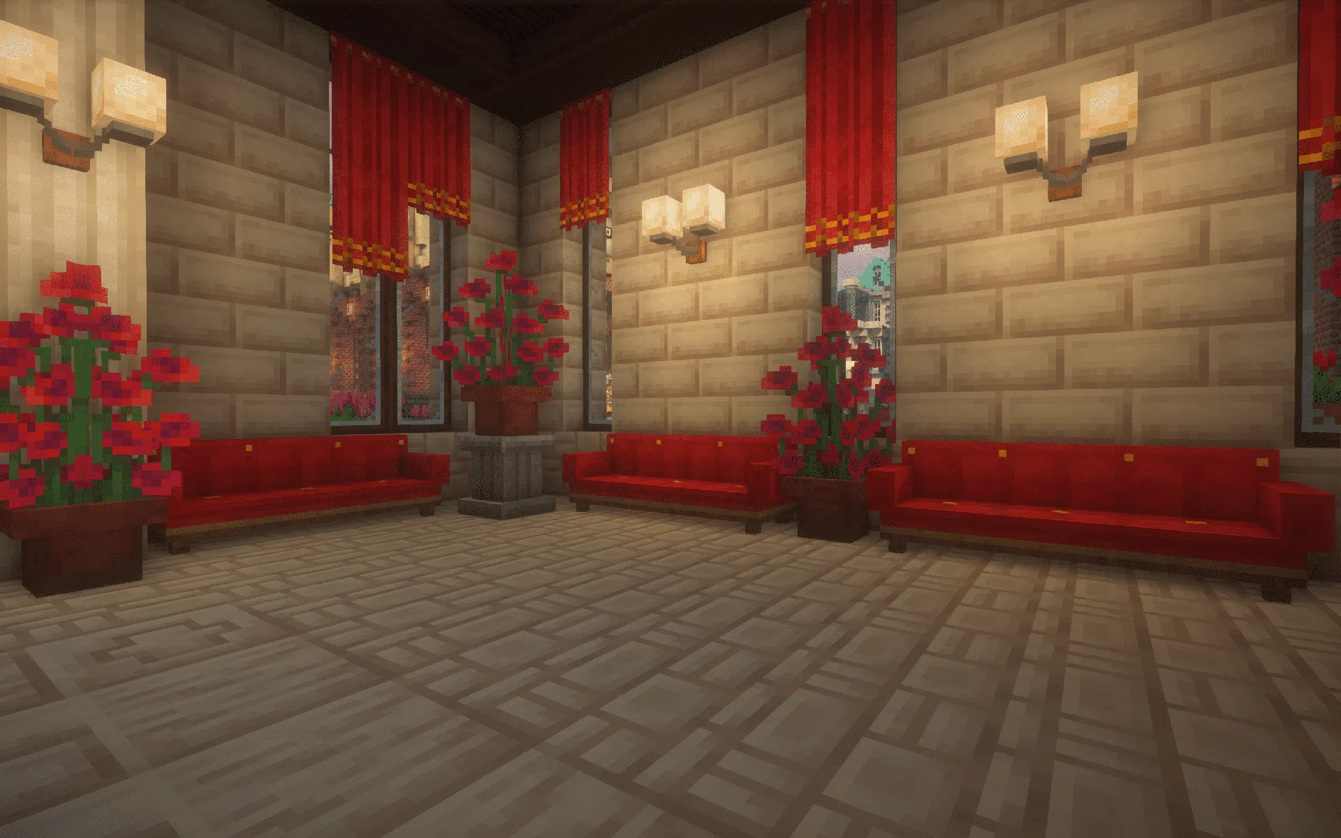 Crimson Waiting Room after a days finish